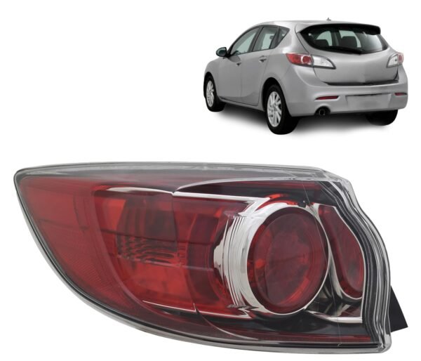 Mazda 3 2010 2011 2012 2013 Halogen Tail Light Assembly Right / Passenger Outer Side