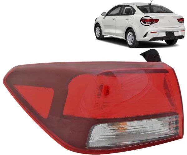 Kia Rio 2018 2019 2020 2021 2022 2023 Halogen Tail Light Assembly Left /Driver Side 92401-H9100 / KI2804143