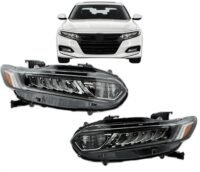 Honda 2018 2019 2020 Accord 4D EX, EX-L, LX, Sport Headlamp Assembly Right/Left Side,