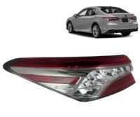 Toyota 2018 2019 2020 Camry XLE / Hybrid XLE, Full LED Left/Driver Outer Side Tail Light Assembly TO2804136 | OEM 81150-06730