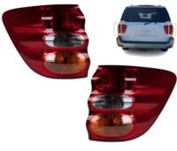 2001-2004 Toyota Sequoia Limited / SR5 Sport Utility Halogen Tail Light Pair Set With Bulb, DOT&SAE, 81550-0C020, 81560-0C020,TO2800149, TO2801149