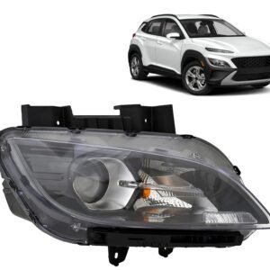 DEPO - Hyundai Kona 2022-2023, Kona Electric 2022 Halogen Headlight Assembly w/Bulbs, Right/Passenger Side, 92102-J9520 / HY2503257